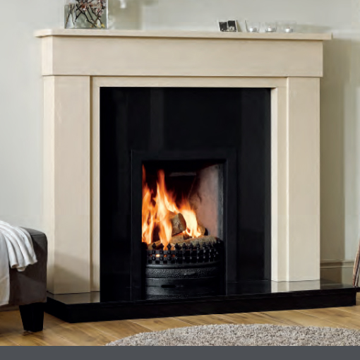 Stonefacings The Avon Emarfil 54 Inch Black Granite Insert