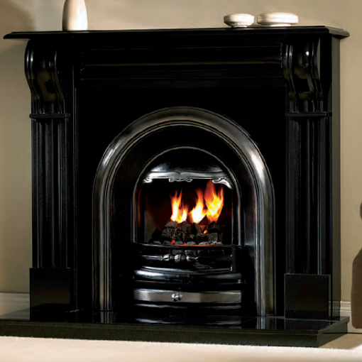 Stonefacings Dublin Corbell Black Granite 54 Inch Connemara Cast